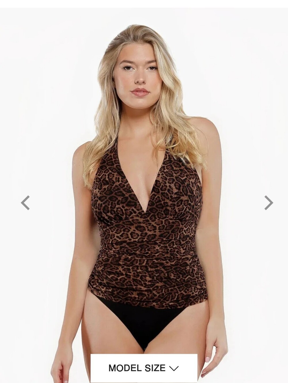 New POPILUSH sculptin shaping tummy control halter swimsuit Xs 4